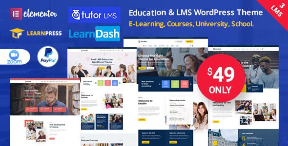 Edubin Education WordPress Theme 9.5.12