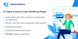 WpDataTables Tables and Charts Manager
