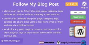 Follow My Blog Post