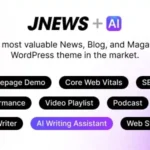 JNews Newspaper Magazine AMP Theme