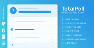TotalPoll Pro Responsive Poll