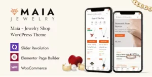 Maia Jewelry Shop WordPress Theme