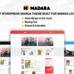 Madara Manga WordPress Theme
