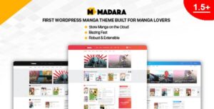 Madara Manga WordPress Theme
