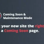 coming-soon-and-maintenance-mode