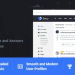 Discy Social Questions and Answers Theme