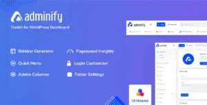 WP Adminify Dashboard Customizer