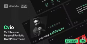 Cvio CV and Personal Portfolio