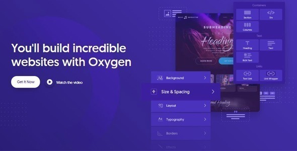Oxygen Wordpress Page Builder Oxygen WordPress Page Builder