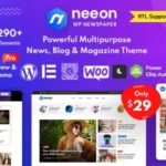 Neeon WordPress News Magazine Theme