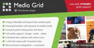 Media Grid Responsive Portfolio