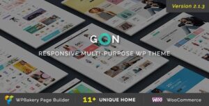 Gon MultiPurpose WordPress Theme