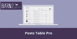 Post Table Pro