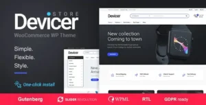 Devicer Electronics Mobile Tech Store Theme
