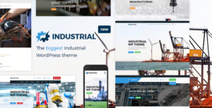 Industrial Factory Business WordPress Theme