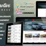 Automotive Car Dealership Business Theme