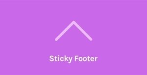 OceanWP Sticky Footer