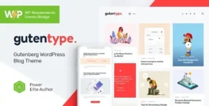 Gutentype Gutenberg Theme for Modern Blog