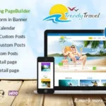 Trendy Travel Tourism Agency Theme