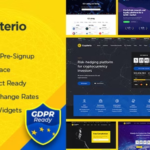 Crypterio Cryptocurrency Theme