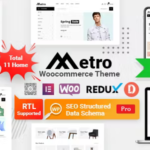 Metro Minimal WooCommerce Theme