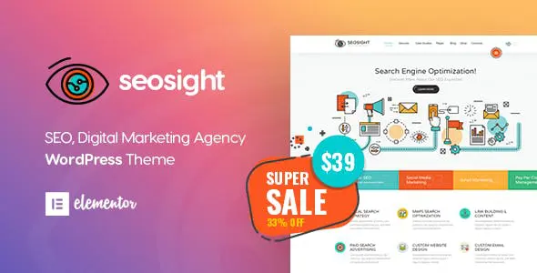 Seosight Digital Marketing Theme 5.45