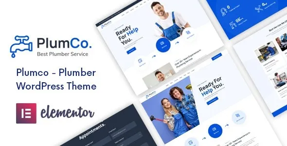 Plumco Plumber WordPress Theme