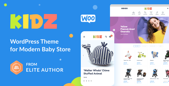 Kidz Baby Shop And Kids Store Theme KIDZ Baby Shop And Kids Store Theme