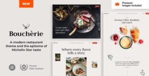 Boucherie Restaurant WordPress Theme