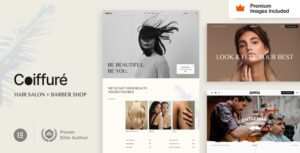 Coiffure Hair Salon And Barber WordPress Theme