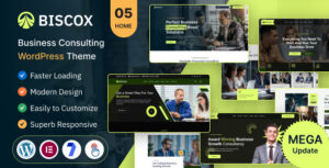 Biscox Business Consulting WordPress Theme