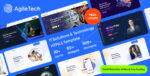 Agiletech IT Solutions Service Technology Saas Software Startup WordPress Theme