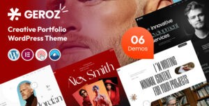 Geroz Creative Portfolio And Digital Agency WordPress Theme
