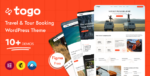 Togo Travel And Tour Booking WordPress Theme
