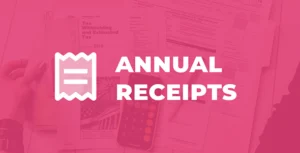 Give Annual Receipts