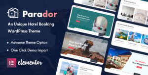 Parador Hotel Booking WordPress Theme 2.0.4