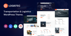 Logistec Transportation And Logistics WordPress Theme