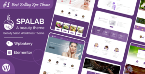 Spa Lab Beauty Salon WordPress Theme
